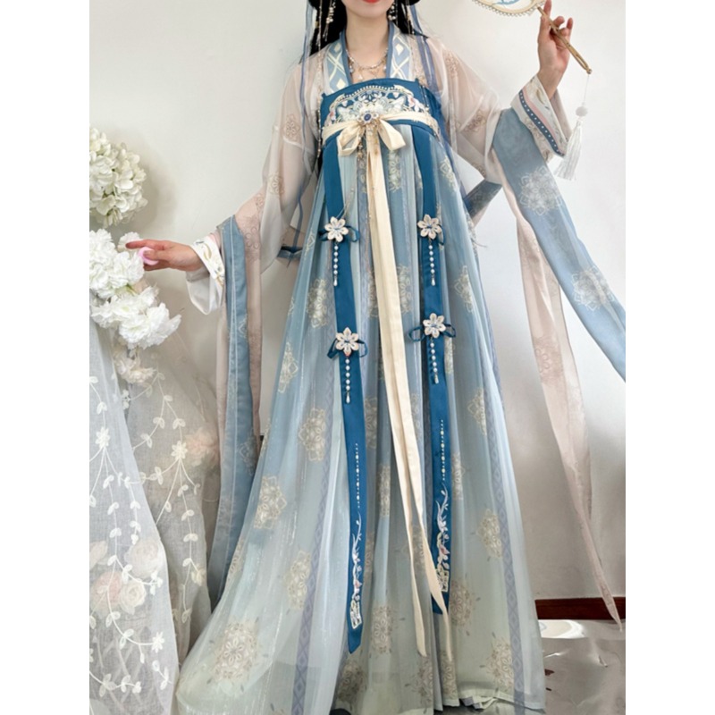 Ethnic Dress Fashion Show - 2025 Hanfu Çin Geleneksel Elbisesi Cosplay
