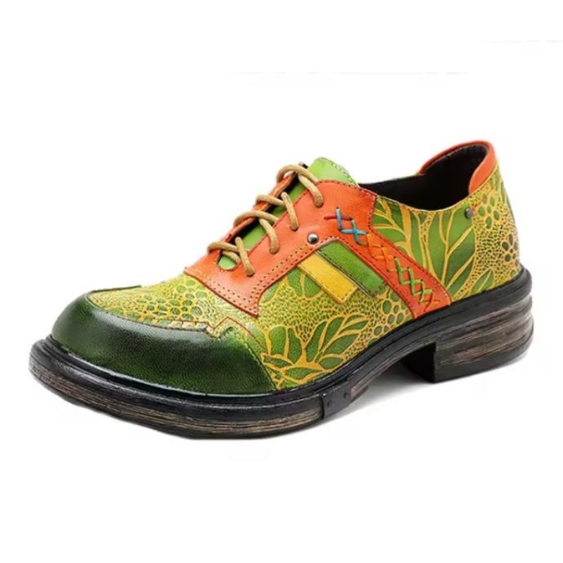 Ethnic Fashion Walk - 4cm 2025 Koyun Derisi Sonbahar Yürüyüş