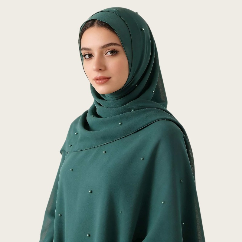 New Ethnic Fashion - Yeni etnik tarzda, düz renkli, inci