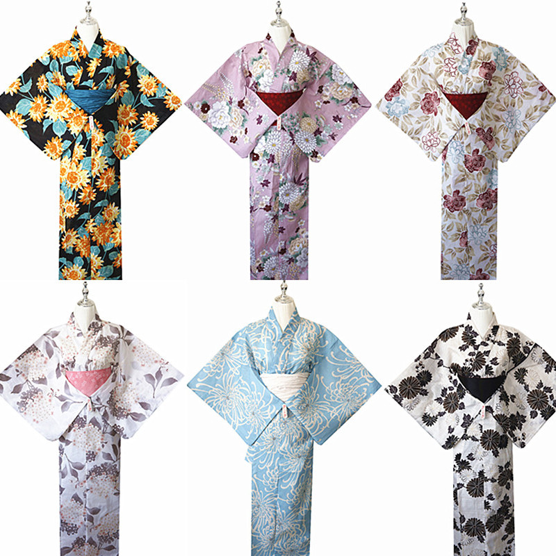 New Ethnic Fashion - Yeni Geleneksel Tarz Kimono Bornoz, Çok