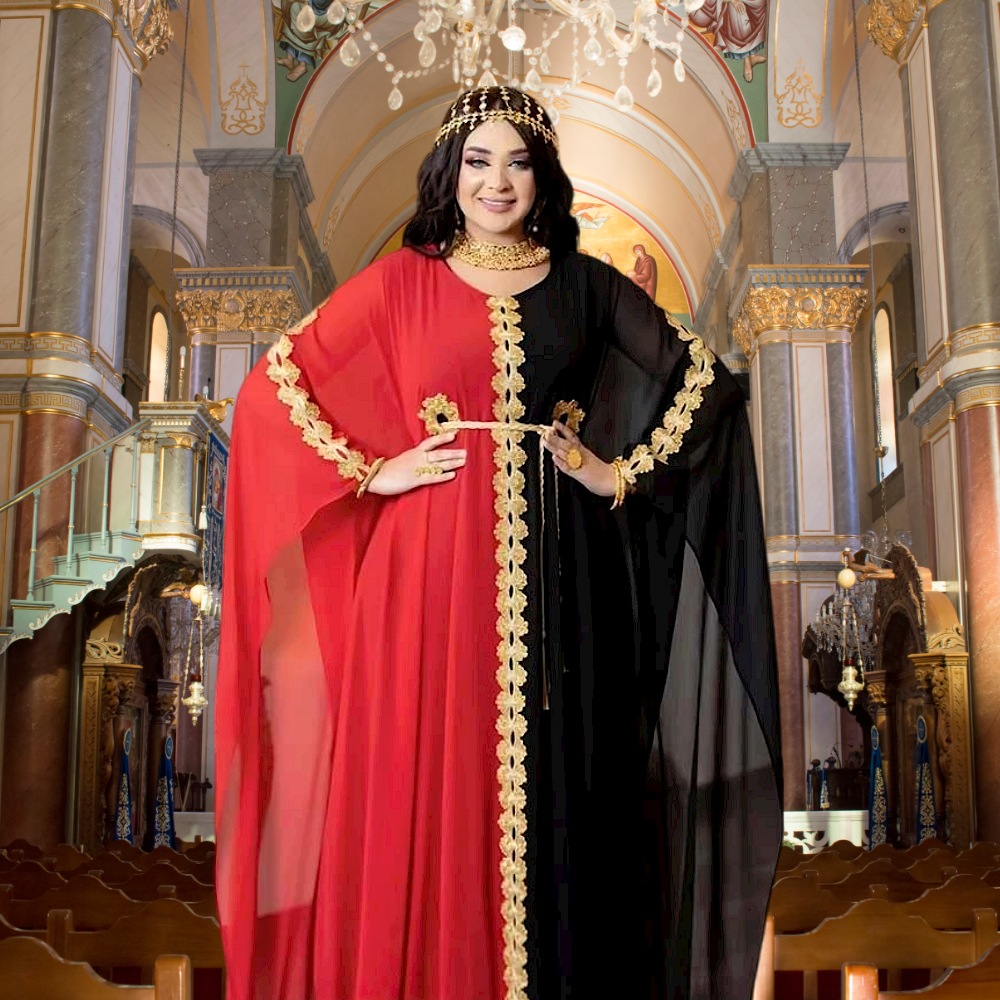 Ethnic Gown - Sıcak Satış Amerikan Avrupa Afrika Tarzı