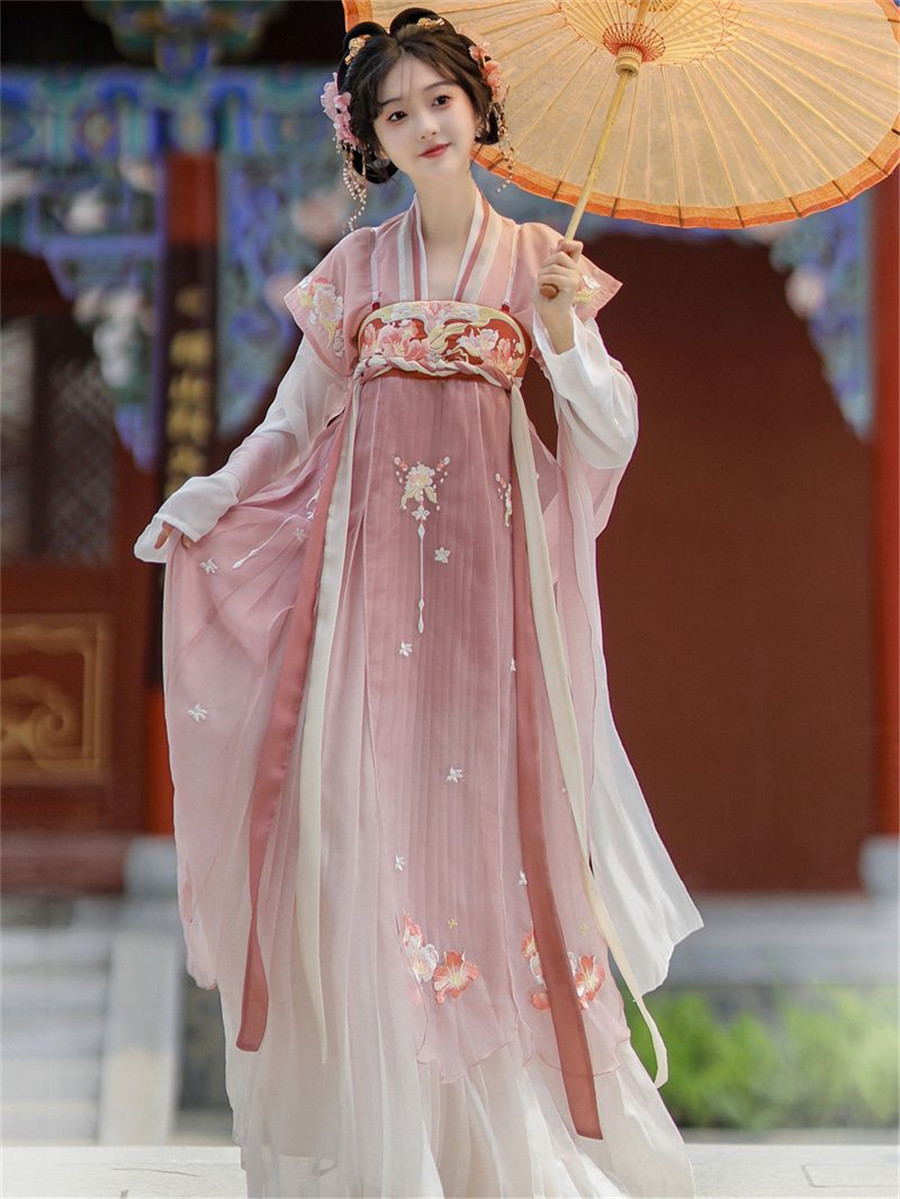 Ethnic Dress Fashion Show - Geleneksel Elbise Cosplay Kostümleri Etnik Tarzı