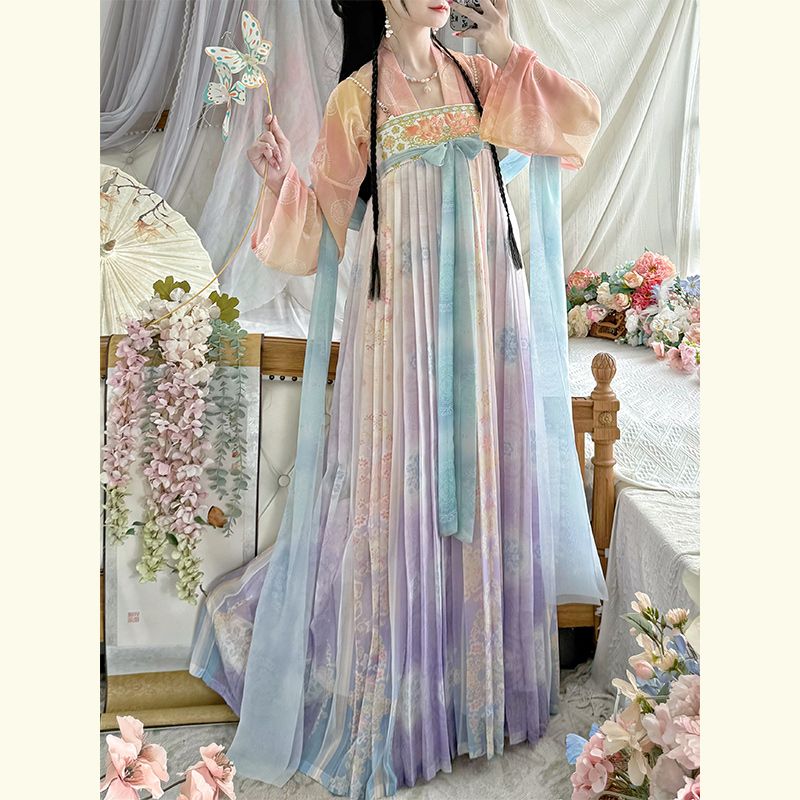 Ethnic Dress Fashion Show - 2026 yeni Çin Geleneksel Giyim Peri