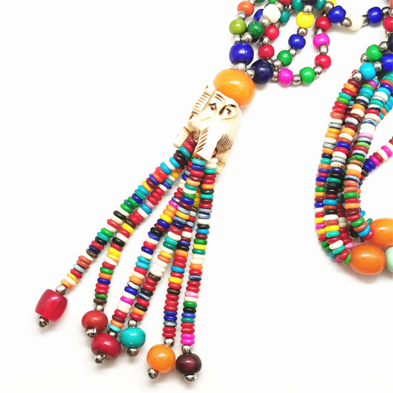 Tibet takı gökkuşağı Yak kemik - Ethnic Fashion Com incelemesi ve fiyatı
