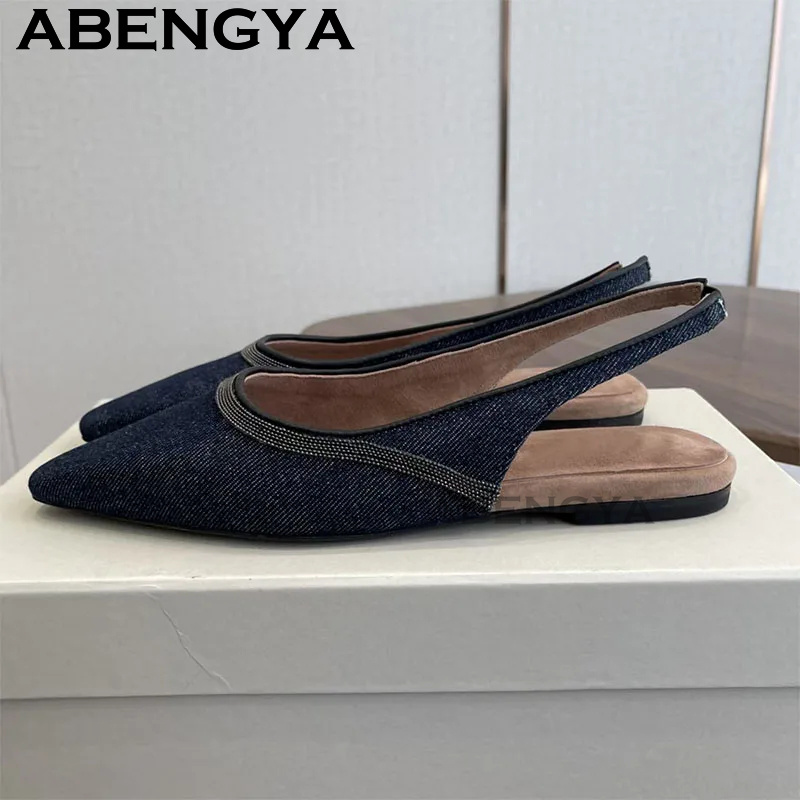 Sivri Burun Düz Topuk Sandalet - Ethnic Fashion Walk incelemesi ve fiyatı