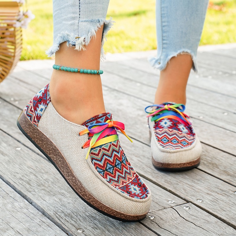 Moda Kadın Etnik Bohem Loafer' - Ethnic Fashion Walk incelemesi ve fiyatı