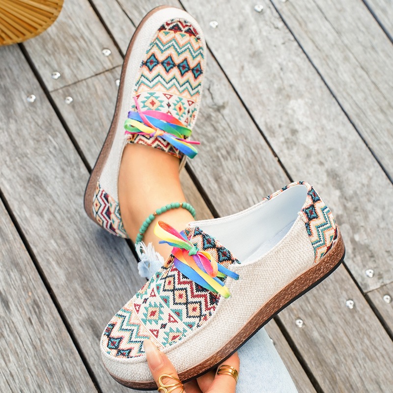 Moda Kadın Etnik Bohem Loafer' - Ethnic Fashion Walk incelemesi ve fiyatı