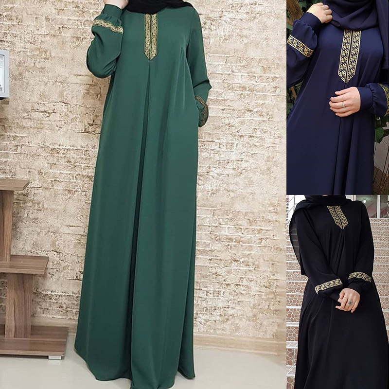 Müslüman etnik tarzı baskı Aba - Ethnic Gown incelemesi ve fiyatı