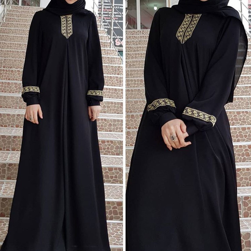 Müslüman etnik tarzı baskı Aba - Ethnic Gown incelemesi ve fiyatı