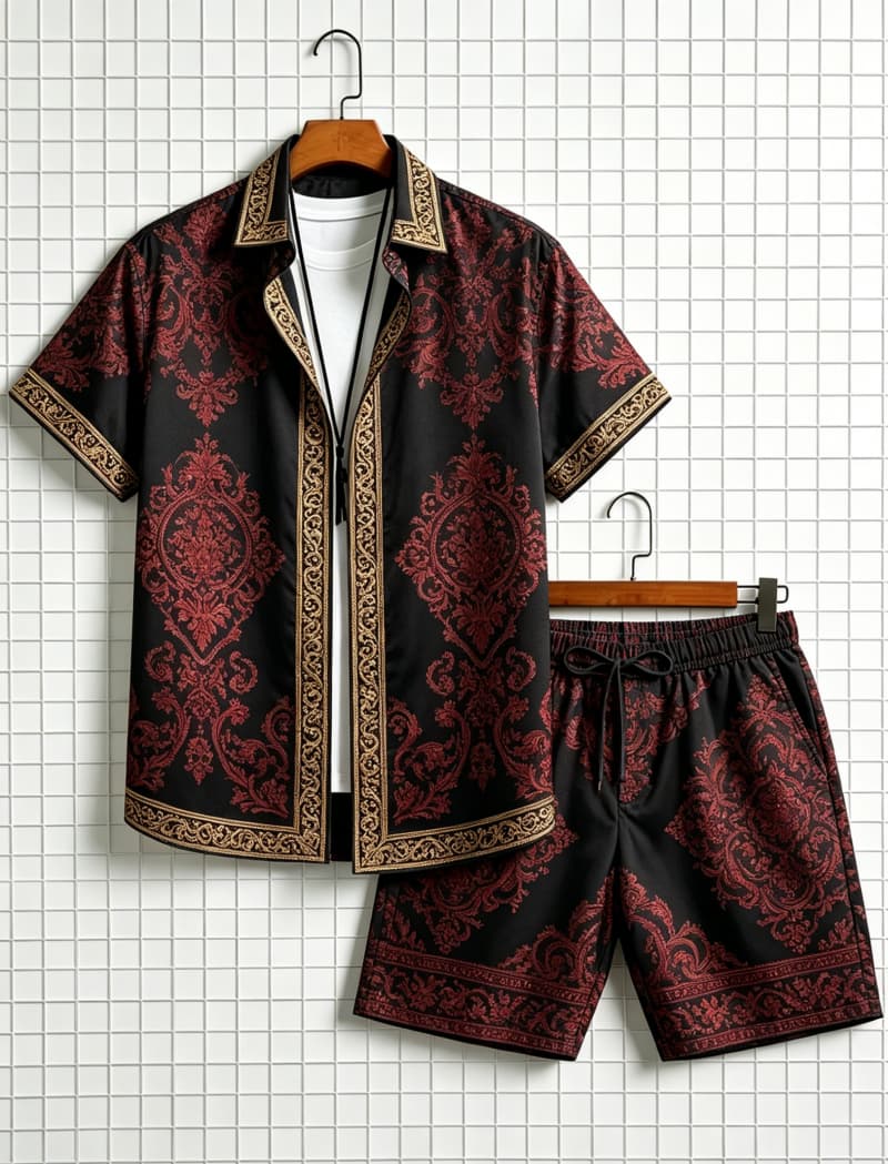 Erkek etnik desenli kısa kollu - Ethnic Fashion incelemesi ve fiyatı
