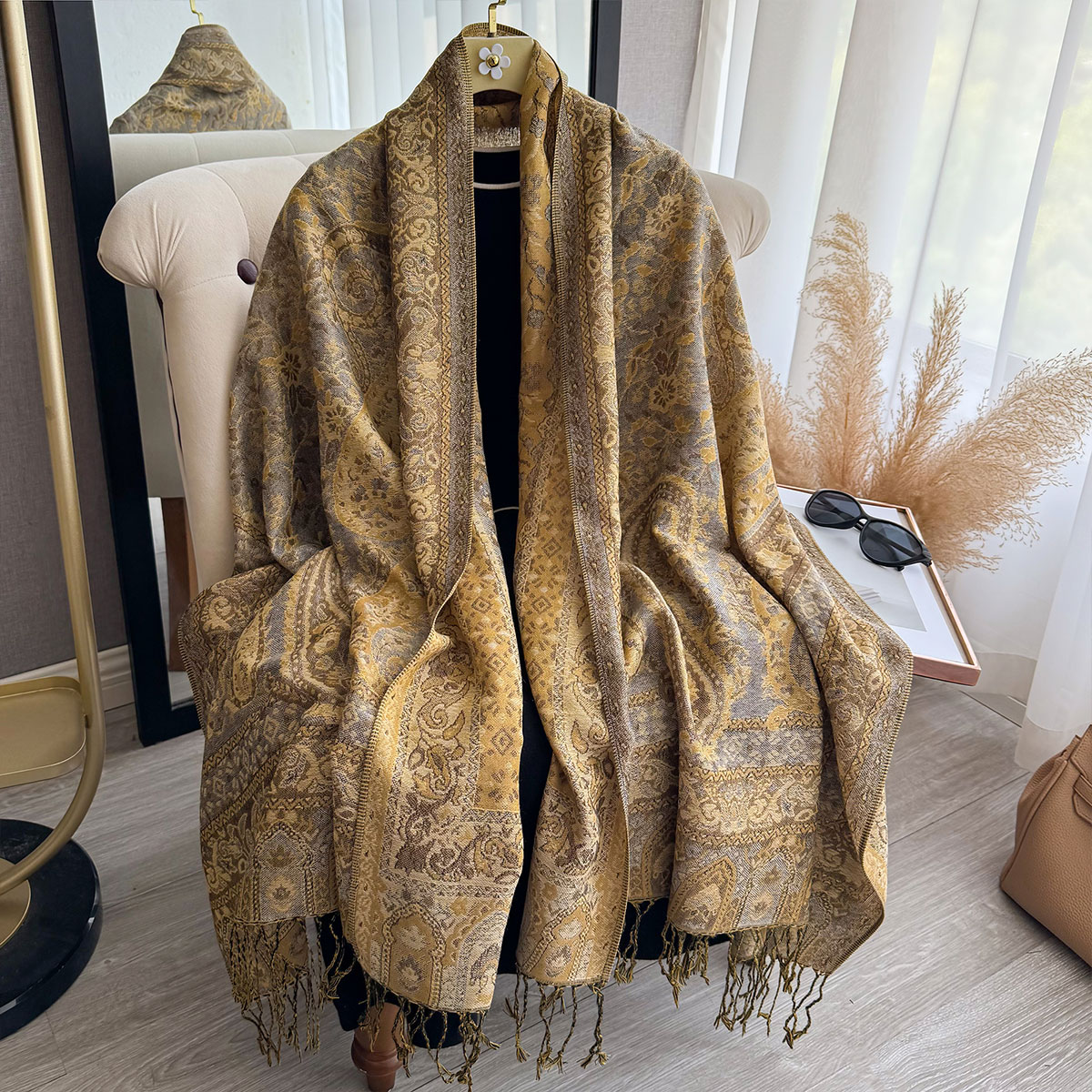 2025Püskül Battaniye Tasarımı  - Ethnic Fashion Design incelemesi ve fiyatı