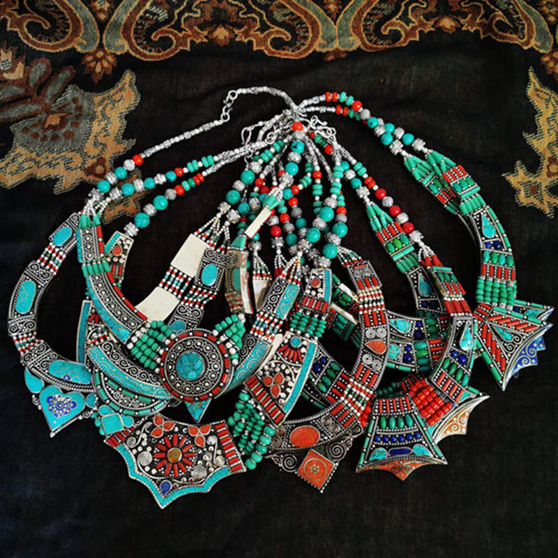 BOHO Vintage Kolye Koleksiyonu - Ethnic Fashion Com incelemesi ve fiyatı